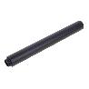 TUBO ALARGADOR DE DUCHA NEGRO M18 Ø24 200 MM