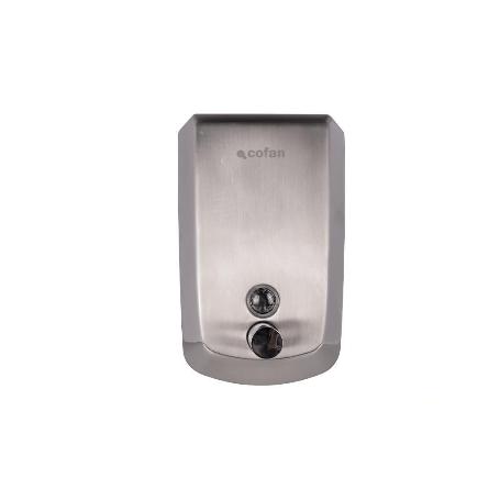DOSIFICADOR DE JABÓN EN ACERO INOXIDABLE 304 CEPILLADO 1000 ML 12,6 X 6 X 20,3 CM