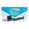 PORTARROLLOS/TOALLERO NEGRO MATE DE ACERO CON DISEÑO CUADRADO GAMA FAIAL 16 X 8 X 5,5 CM