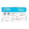 PORTARROLLOS/TOALLERO NEGRO MATE DE ACERO CON DISEÑO CUADRADO GAMA FAIAL 16 X 8 X 5,5 CM