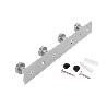 PERCHERO DE PARED DE ACERO INOXIDABLE 304 CON 4 POMOS 21,6 X 2,7 X 2,8 CM