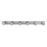 PERCHERO DE PARED DE ACERO INOXIDABLE 304 CON 6 POMOS 33,51 X 2,7 X 2,8 CM