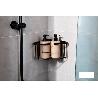 CESTA RINCONERA DE BAÑO DE ACERO INOXIDABLE 304 29 X 18 X 14 CM