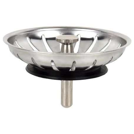 REJILLA FILTRO CESTA DESAGÜE PASADOR METALICO Ø83 MM
