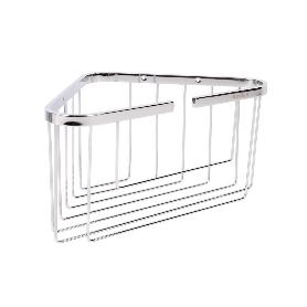 CESTA RINCONERA DE BAÑO DE ACERO INOXIDABLE 304 29 X 18 X 14 CM
