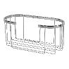 CESTA BAÑO ACERO INOXIDABLE 304
