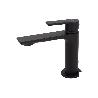 GRIFO MONOMANDO LAVABO NEGRO MATE  25MM MODELO KERCH
