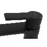 GRIFO ALTO MONOMANDO PARA LAVABO NEGRO MATE MODELO KERCH  25MM