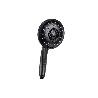 MANGO DUCHA NEGRO MATE 5 FUNCIONES