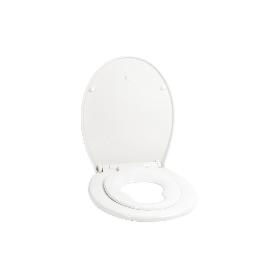 TAPA WC  FORMA OVAL CON ASIENTO PARA NIÑOS  44.7 X 37.1 CM