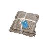 JUEGO DE 3 TOALLAS BEIGE 580 G/M2 GAMA ABISINIA 30X50  50X100  70X140 CM