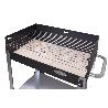 BARBACOA DE CARBÓN CON LADRILLO REFRACTARIO 567 X 360 X 830 MM