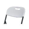 SILLA PLEGABLE BLANCA 46X53X88 CM   CAJA 2 UNID.