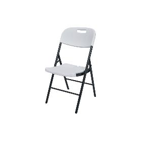 SILLA PLEGABLE BLANCA 46X53X88 CM VENTA UNITARIA