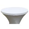CUBIERTA DE MESA BAR BLANCA