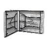 MESA PLEGABLE RECTANGULAR BLANCA CON BLOQUEO DE SEGURIDAD 180X75X72 CM
