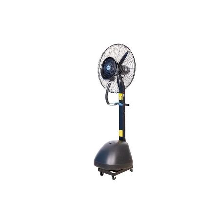 VENTILADOR INDUSTRIAL DE PIE CON NEBULIZACIÓN Y 3 VELOCIDADES Ø65 CM 260 W