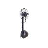 VENTILADOR INDUSTRIAL DE PIE CON NEBULIZACIÓN Y 3 VELOCIDADES Ø65 CM 260 W