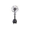 VENTILADOR INDUSTRIAL DE PIE CON NEBULIZACIÓN Y 3 VELOCIDADES Ø65 CM 260 W