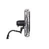 VENTILADOR INDUSTRIAL DE PARED OSCILANTE CON 3 VELOCIDADES Ø65 CM 200 W