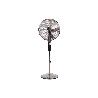 VENTILADOR DE PIE OSCILANTE GRIS PLOMO OSCILANTE CON 3 VELOCIDADES Y TEMPORIZADOR Ø45 CM 70 W