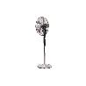VENTILADOR DE PIE OSCILANTE GRIS PLOMO OSCILANTE CON 3 VELOCIDADES Y TEMPORIZADOR Ø45 CM 70 W