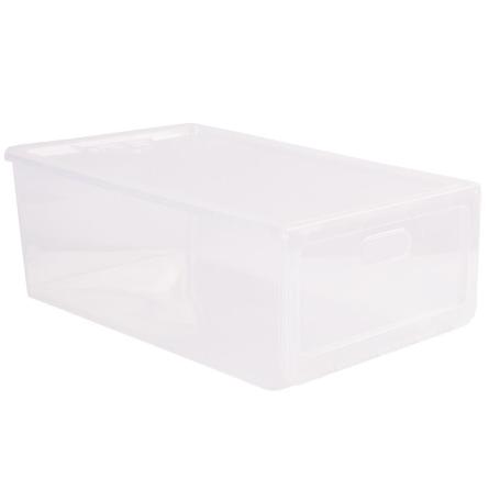 ZAPATERO APILABLE TRANSPARENTE 35,5 X 24,5 X 13,5 CM