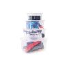 PACK DE 4 CAJAS DE ALMACENAJE TRANSPARENTES 4 L + 8 L + 15 L + 26 L