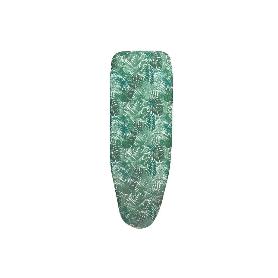 FUNDA ACOLCHADA PARA TABLA DE PLANCHAR 135 X 53 CM RAMAS VERDES