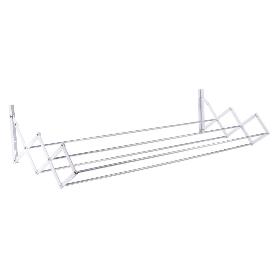 TENDEDERO EXTENSIBLE PARA PARED EN ALUMINIO LACADO 100 CM