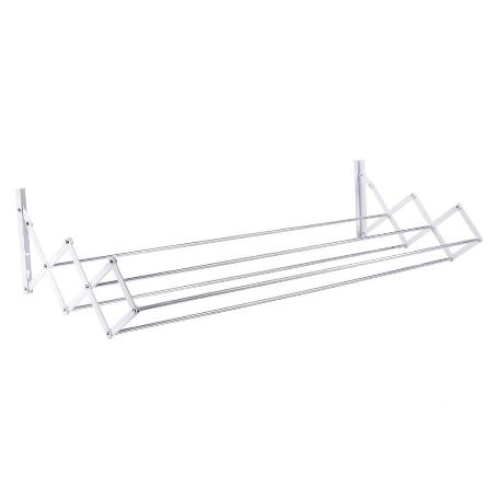 TENDEDERO EXTENSIBLE PARA PARED EN ALUMINIO LACADO 100 CM