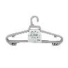 PACK DE 6 PERCHAS GRIS CLARO 38 X 18 CM