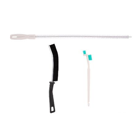 SET DE CEPILLOS DE LIMPIEZA MULTIFUNCIÓN PARA RANURAS, RINCONES, RAÍLES Y TUBERÍAS