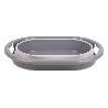 BARREÑO PLEGABLE GRIS/BLANCO 18 L