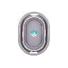 BARREÑO PLEGABLE GRIS/BLANCO 18 L