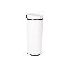 CUBO DE BASURA BLANCO CON SENSOR Y CUBO INTERIOR 50 L 30,5 X 78 CM