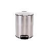 CUBO DE BASURA DE ACERO CON PEDAL Y CUBO INTERIOR 5 L 20,3 X 26,2 CM