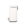 CUBO DE BASURA BEIGE CON PEDAL Y CUBO INTERIOR 20 L 34,2 X 29,3 X 44 CM