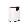 CUBO DE BASURA BEIGE CON PEDAL Y CUBO INTERIOR 20 L 34,2 X 29,3 X 44 CM
