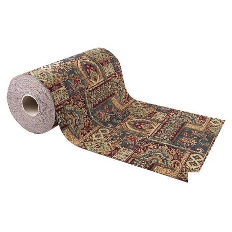 ROLLO DE ALFOMBRA DISEÑO EGIPCIO 50% ALGODÓN  50% POLIÉSTER 50 CM X 15 M