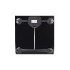 BÁSCULA DE BAÑO DIGITAL DE COLOR PIEDRA CON PANTALLA LED 30 X 30 X 2,2 CM