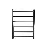 TOALLERO ELÉCTRICO NEGRO 80 W 68 X 53 X 10.5 CM IP44