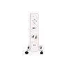 RADIADOR DE ACEITE CON TERMOSTATO REGULABLE Y VENTILADOR 7 ELEMENTOS 1500 W
