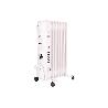 RADIADOR DE ACEITE CON TERMOSTATO REGULABLE Y VENTILADOR 7 ELEMENTOS 1500 W