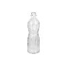 BOTELLA DE VIDRIO TRANSPARENTE TAPÓN ACERO INOXIDABLE 1 L VENTA UNITARIA