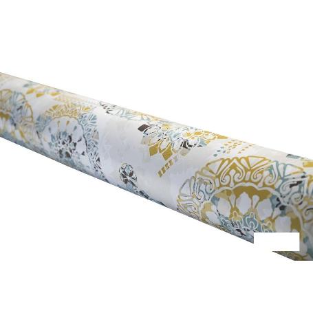 ROLLO DE MANTEL ANTIMANCHAS MOSAICO CÁLIDO 1,40 X 20 M