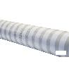 ROLLO DE MANTEL ANTIMANCHAS DE RAYAS BEIGE Y BLANCO 1,40 X 20 M