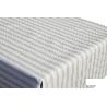 ROLLO DE MANTEL ANTIMANCHAS DE RAYAS BEIGE Y BLANCO 1,40 X 20 M