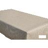 ROLLO DE MANTEL ANTIMANCHAS RESINADO TEXTURA BEIGE 60 % ALGODÓN, 40 % POLIÉSTER 1,40 X 20 M