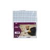 MANTEL ANTIMANCHAS CUADROS AZULES 1,40 X 3,00